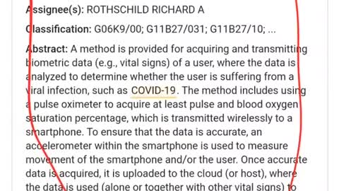 PubChem - Covid-19 patent 2015