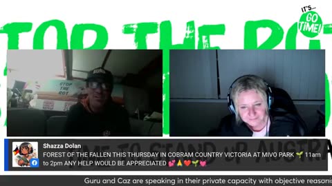 Guru and Caz Tuesday 16 July 2024