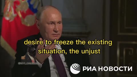 Putin talking about the Satanic West.. 👀👀👀👀👀 #GameOver