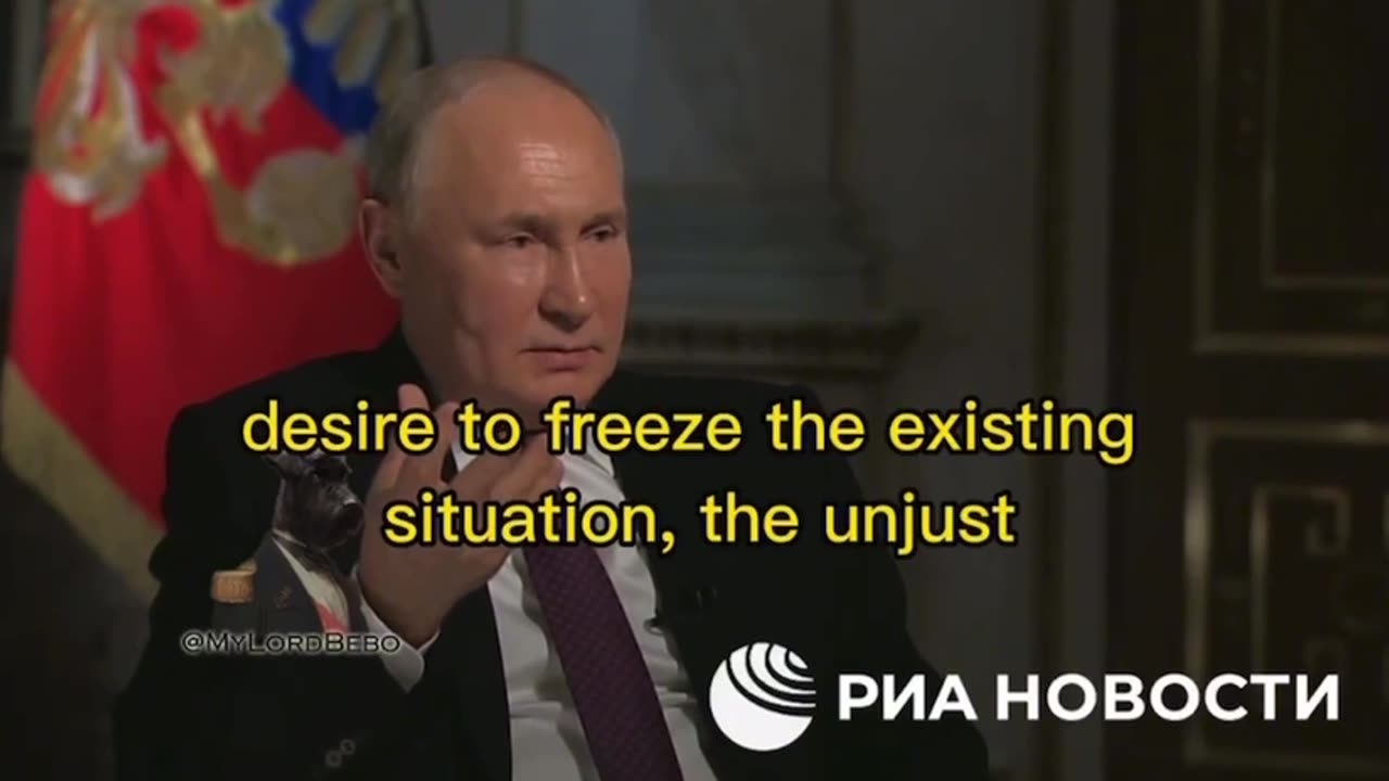 Putin talking about the Satanic West.. 👀👀👀👀👀 #GameOver