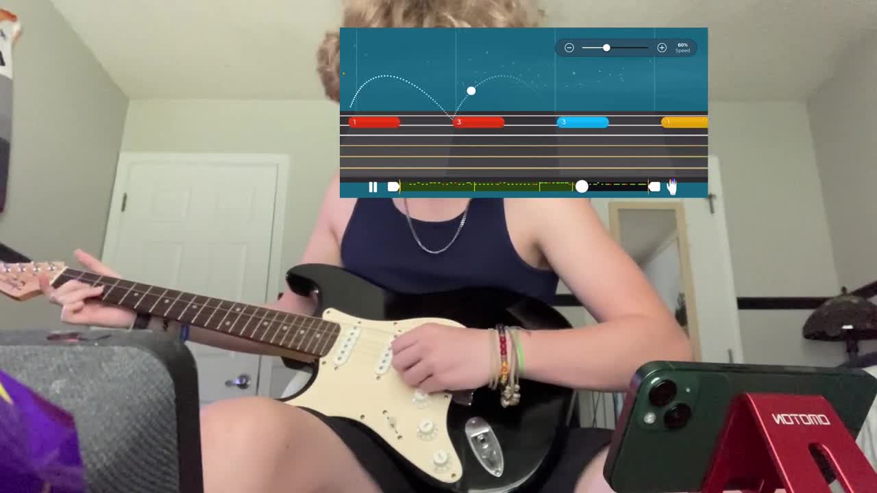day 1 of learning how to play guitar