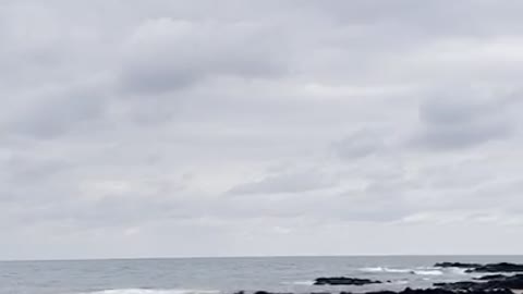Beautiful Jeju island in Korea_a common beach