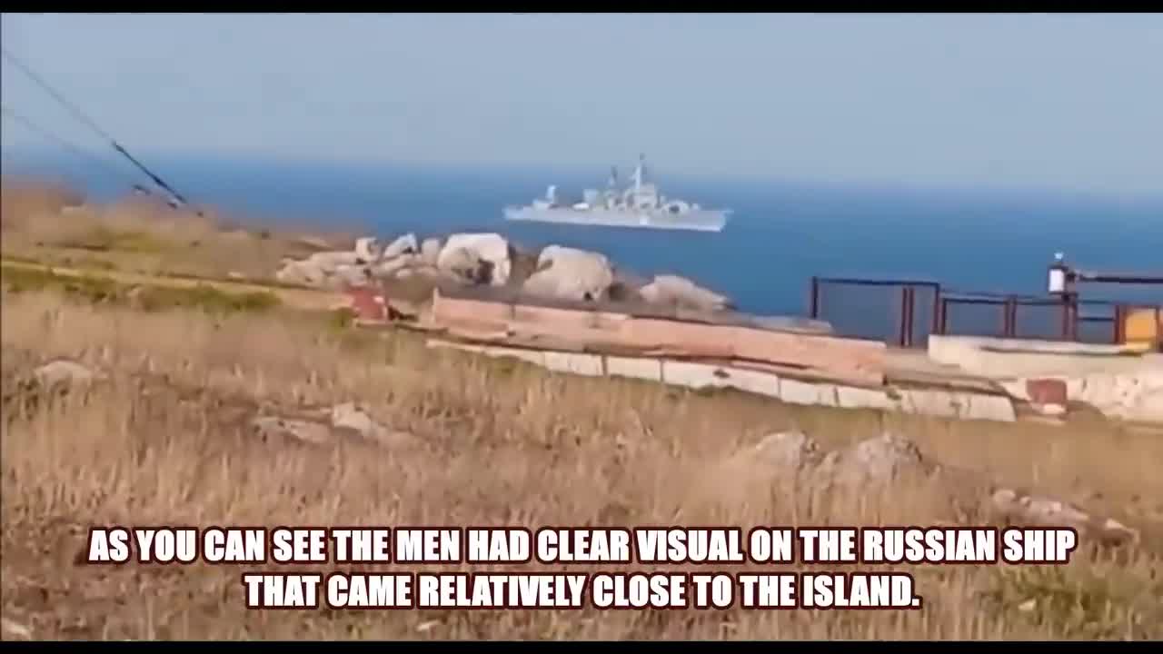 🔴 Russian War In Ukraine - Moments Before The Attack On Ukrainian Soldiers Defending Snake Island