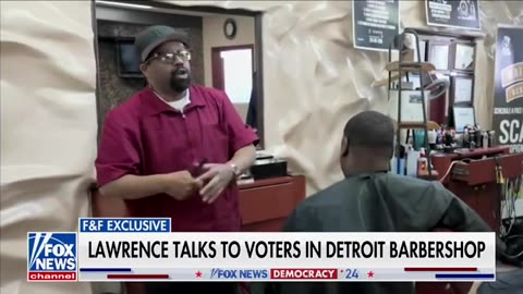 Detroit Barber: "At the end of the day, I'm Trump because my eyes are open."