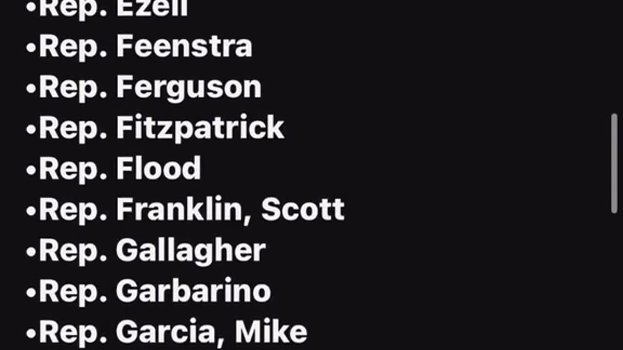 Here is the full list of House Republicans who just enabled this administration to use😡 FISA!