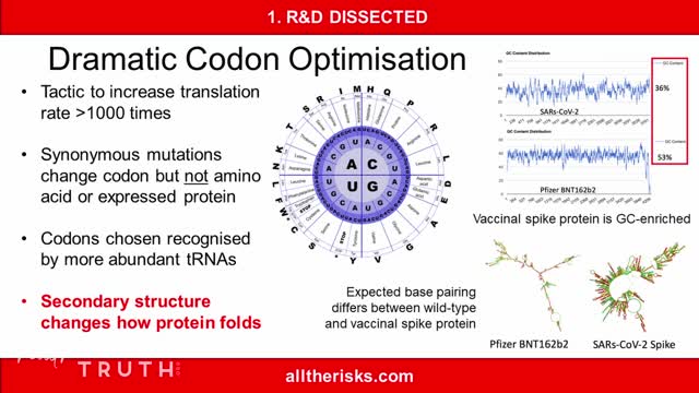 Dramatic Codon Optimisation #AllTheRisks