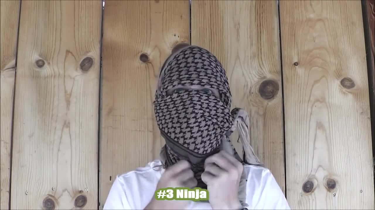 How To Tie Shemagh Keffiyeh 7 Wrap Methods Tutorial