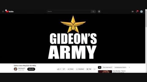 GIDEONS ARMY 9/5/23 @ 930 AM EST TUESDAY