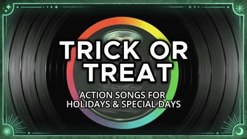 Action Songs for Holidays & Special Days - Trick or Treat (Halloween Vinyl)