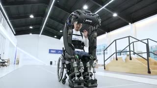 The 'iron man' exoskeleton helping paralyzed patients walk | REUTERS