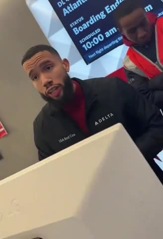 Delta Employee DESTROYS Leftist In Epic Moment