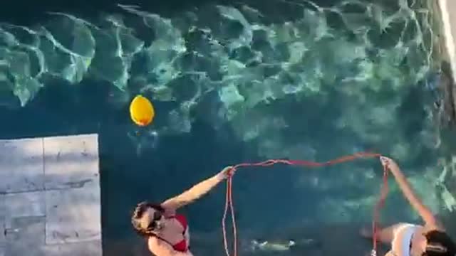 When she jumps!!!