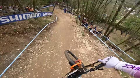 GoPro UCI MTB Men's Elite Winning Run Amaury Pierron