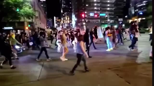 Shots fired Video of shooting at Protest in Austin Texas