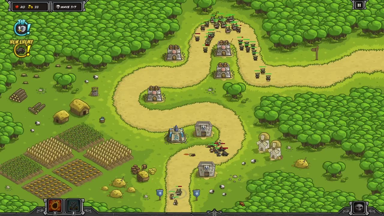 Mastering Kingdom Rush The Outskirts Tactics The Art of Tower Placement - Tower Defense Challenges