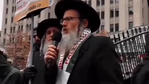 Listen to this rabbi, a truly holy man, a genuine Jew! Respect !