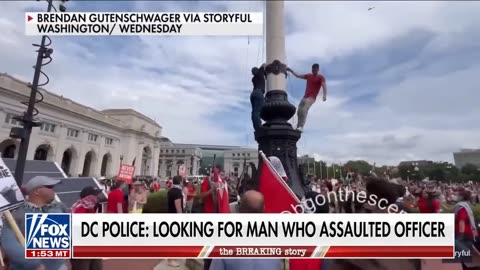 Military vet sends powerful message to flag-burning pro-Hamas protesters