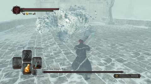 Aava, the King's Pet: No Damage (Dark Souls 2: Crown of the Ivory King)