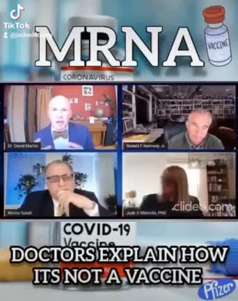 Doctor's EXPLAIN IT IS NOT A VACCINE!