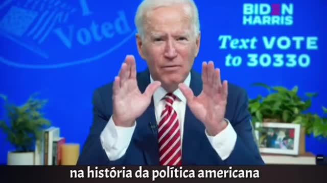 Joe Biden declara que a administração Obama criou uma grande organização de fraude eleitoral