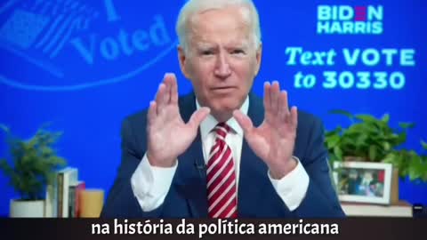 Joe Biden declara que a administração Obama criou uma grande organização de fraude eleitoral