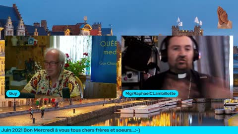 Conversation avec Mgr Lambillotte du 30 Juin 2021