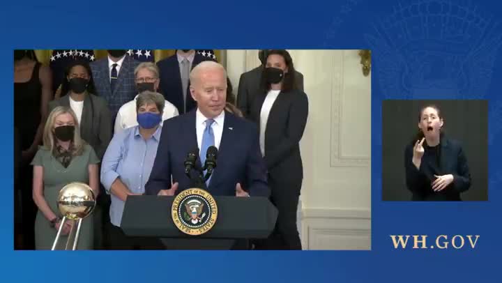 What a 'Crystal Clear' Message Biden Delivered Monday