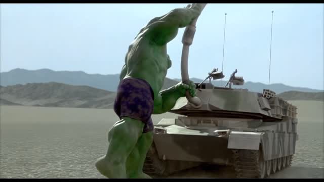 Hulk and tank | Hulk smash