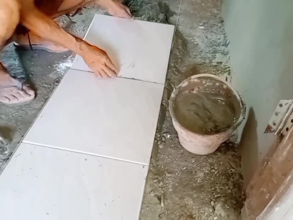 Laying tiles ( this is one of the best tehniques to keep tiles stronger)