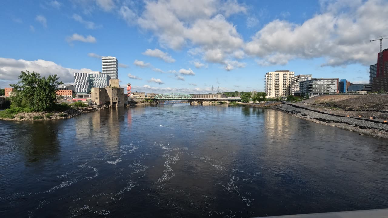 🌉 The Chaudiere Bridge In Quebec☀️ Walking From Gatineau To Ottawa 🍁