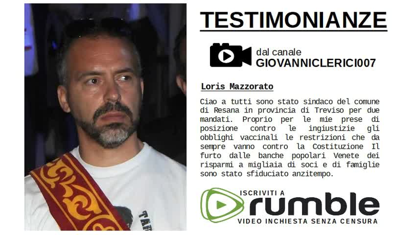 Testimonianze - Loris Mazzorato
