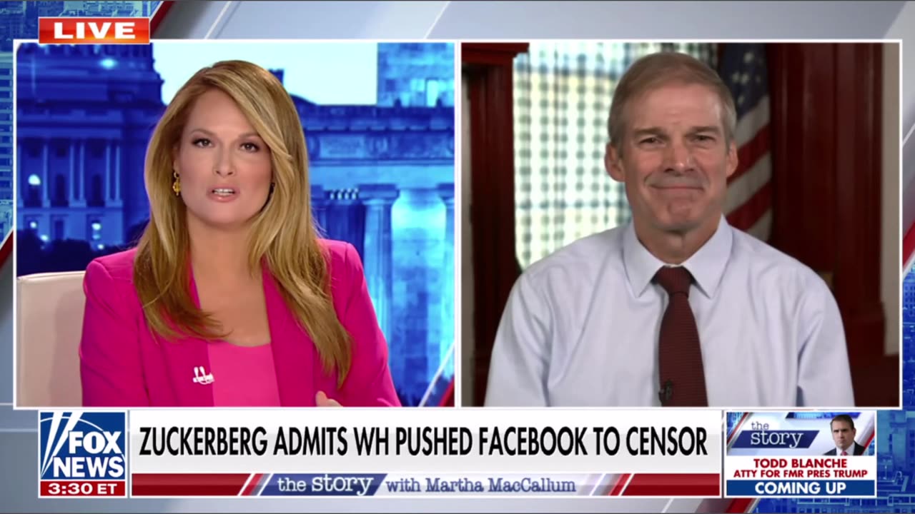 Chairman Jordan on Mark Zuckerberg’s Admission to Censorship