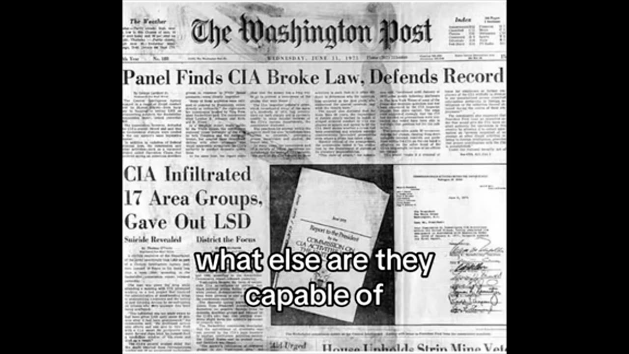 MK-ULTRA : THE CIA MIND CONTROL PROGRAM