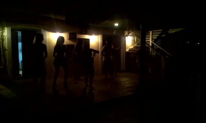 Girls dance to Samba music