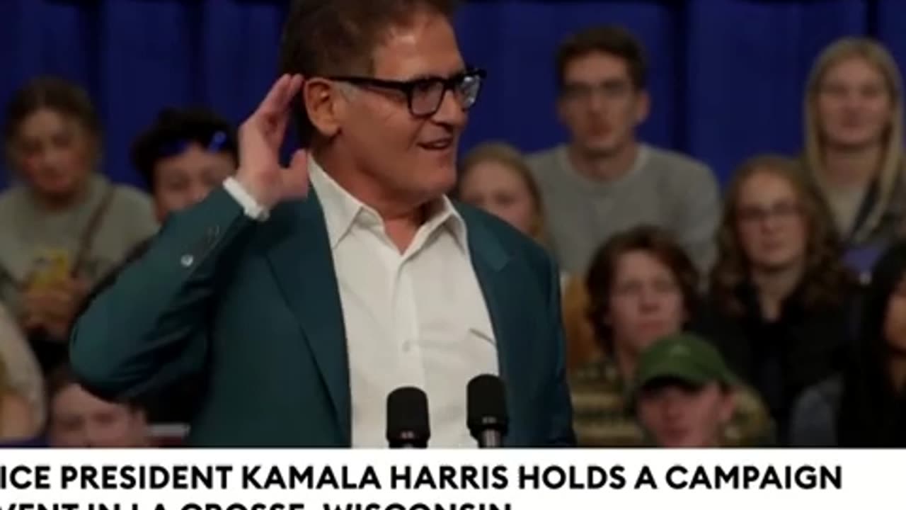 Mark Cuban Ruthlessly Mocks Donald Trump At Rally For Kamala Harris In Wisconsin