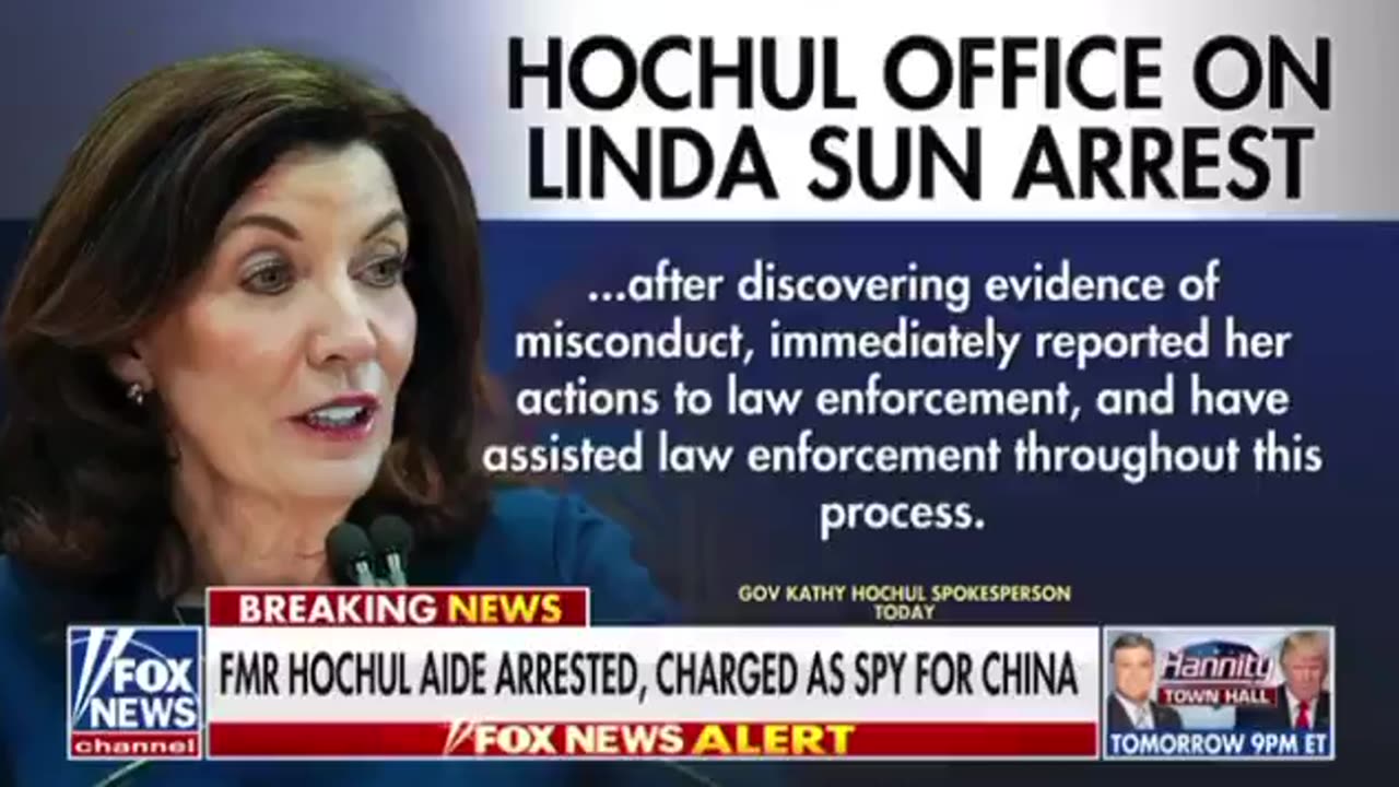 Linda Sun Kathy Hochul's former deputy chief of staff has been charged with being an espionage