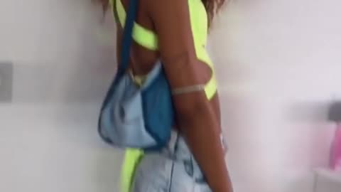 A cute with incredible legs the beauty of tgirl