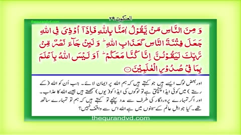 Para 20 Juz 20 Am man khalaq HD Quran Urdu Hindi Translation