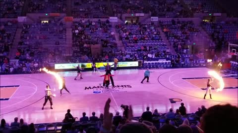 Greatest Showman Night Half-Time Show for the Fort Wayne MadAnts