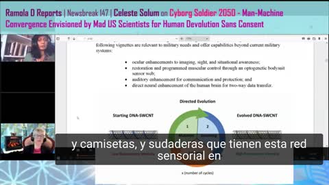 Reconocida Periodista: Internada en psiquiátrico - Extracto ultima emisión: Cyborgs - Biotecnologia