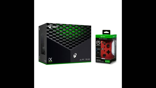 Microsoft Xbox Series X 1TB Console with Extra Controller - Red