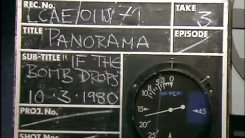 BBC Panorama - If The Bomb Drops (1980)