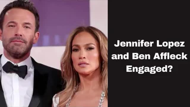 Jennifer Lopez is engaged to Ben Affleck