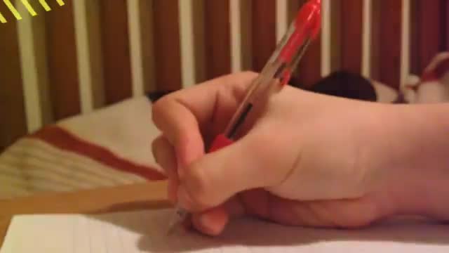 Various ways to hold a pen