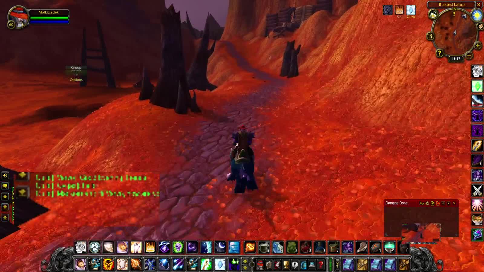 World of Warcraft Classic Shadow Farming in the swamp of sorrows and the blasted lands