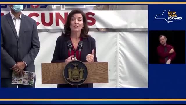 NY Gov Hochul Fires Unvaccinated Healthcare Workers