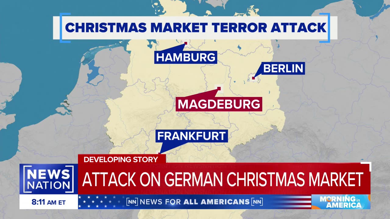 5 dead, 200+ injured in German Christmas market attack | Morning in America