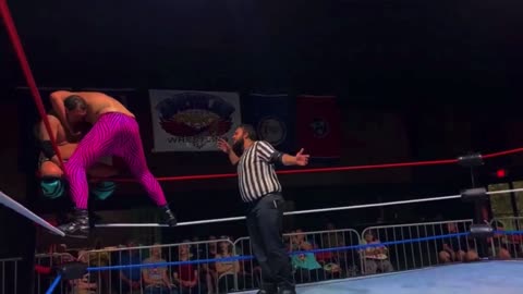 American Pro Wrestling:Jeff Paul vs Yela Man