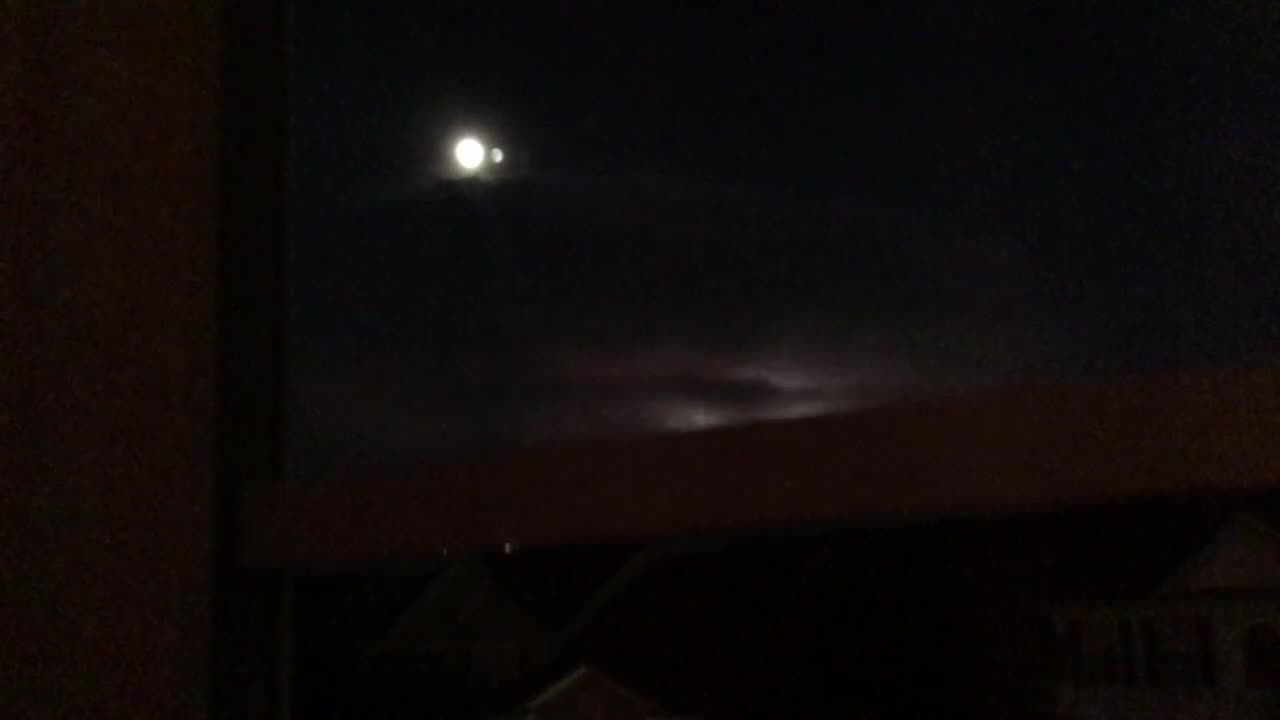 Full Moon And Matured Thunderhead 2