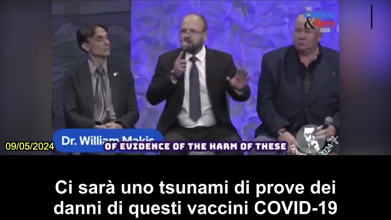 【IT】Dr. William Makis: Ci sarà uno tsunami di prove del danno dei vaccini COVID-19